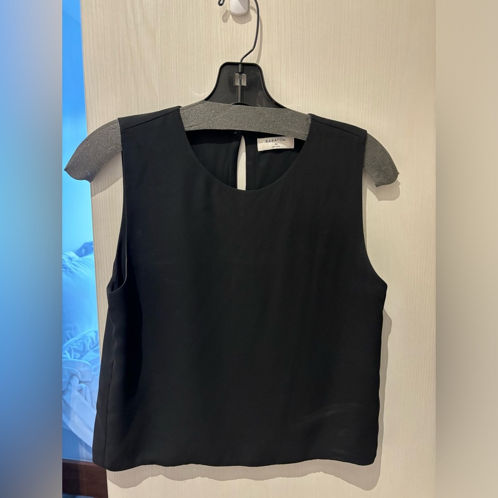 Babaton sleeveless blouse